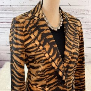 Chico’s Animal Print Blazer